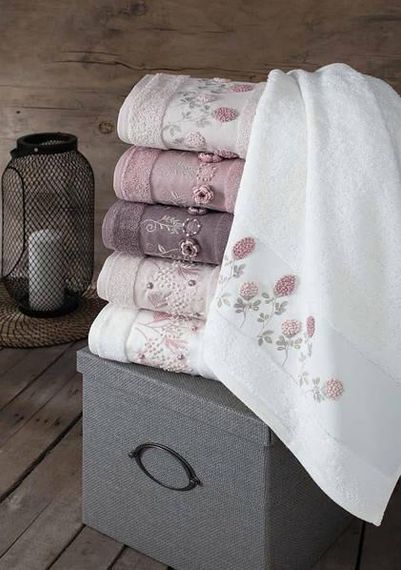 Полотенца Pupilla luiza  70х140см Пенье набор 6шт