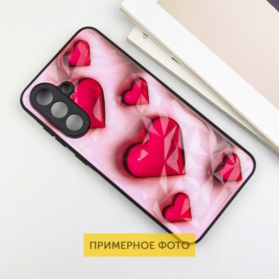 TPU+PC чохол Prisma Plushie для Xiaomi Poco X6 / Note 13 Pro 5G Hearts | Зображення 2
