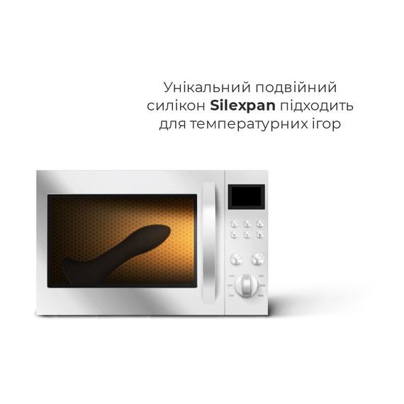 Дилдо з присоскою Adrien Lastic Hitsens 5 Black, відмінно для страпона, діаметр 2,4 см, довжина 13см | Зображення 3