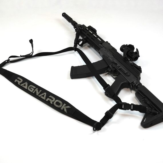 Збройовий ремінь RAGNAROK "KRAKEN" Gen.2 Carbine (Триточковий) Чорний