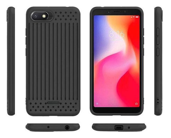 Чехол накладка Primo Shell TPU для Xiaomi Redmi 6A - Black | Зображення 4