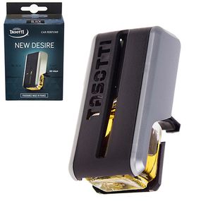Ароматизатор на дефлектор Tasotti "New Desire" Black 8мл