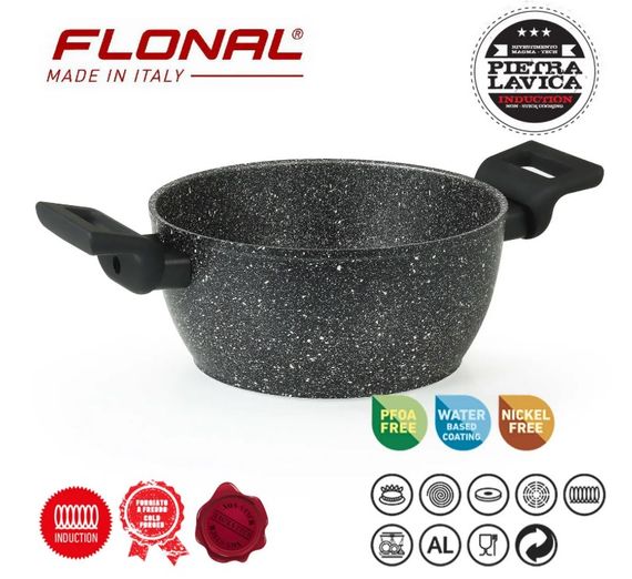 Каструля Flonal Pietra Lavica 2,4 л (PLIC22080) | Зображення 3