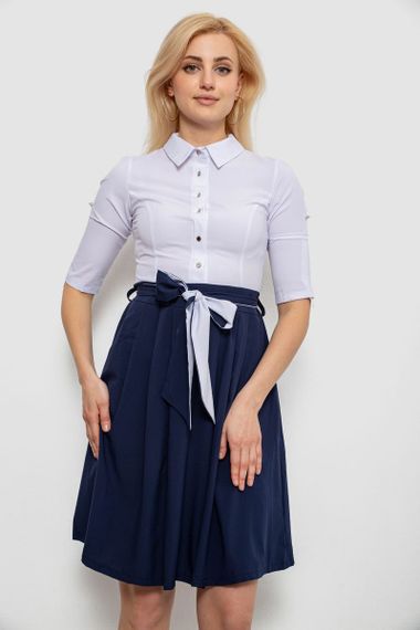 Сукня жіноча софт  -уцінка, колір біло-синій, 230R79-11-U-3