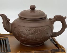 Заварник із ісинської глини Olens ЧЖУНЯО-ФЕНІКС T2563 700 мл коричневий