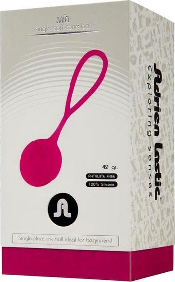 Вагинальный шарик Adrien Lastic Mia Geisha Ball S Magenta с двойной плотностью, розовый Sex Aura | Зображення 4