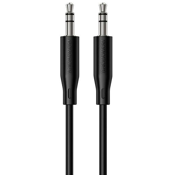 Аудио кабель Aux Borofone BL26 Standard (1m) Black