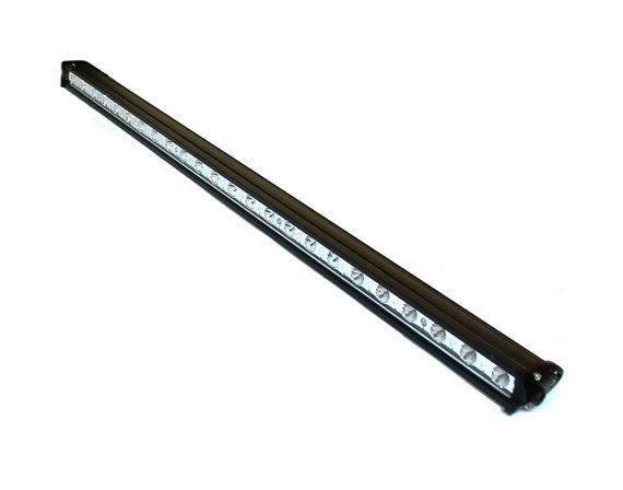 Светодиодная фара AllLight E-72W однорядная 24chip OSRAM 3535 spot 9-30V | Зображення 1
