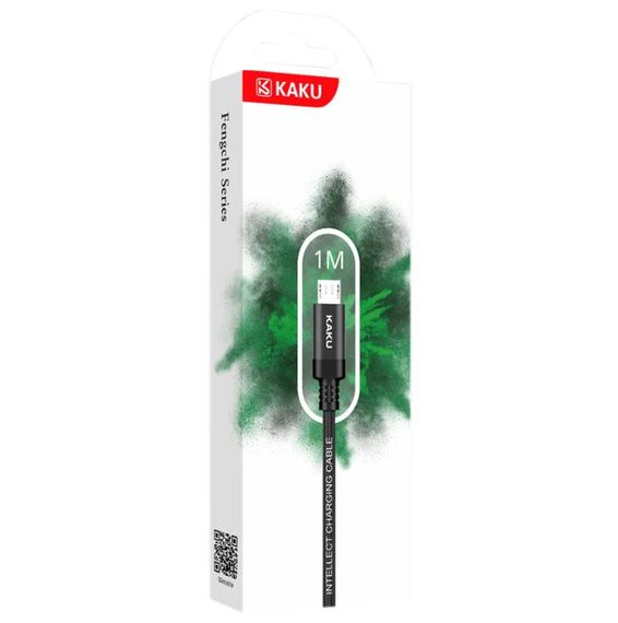 USB кабель Kaku KSC-283 USB - Micro USB 1m - Black | Зображення 3