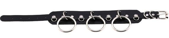 Чокер-нашийник SKN-AS10 WHITE Sex Aura | Зображення 1