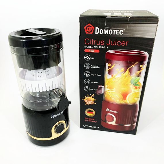 Електричні соковижималки Domotec, Електрична соковижималка для апельсинів, Соковижималки для цитрусових UR-33 | Зображення 4