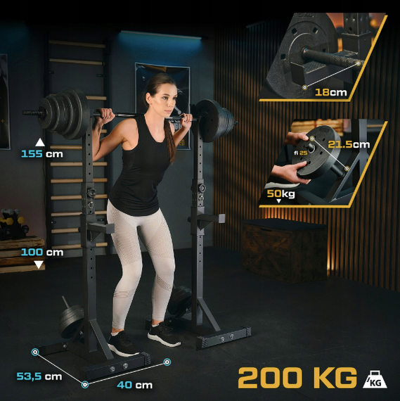 Стійки під штангу Trex Sport TX-090S регульовані | Зображення 5