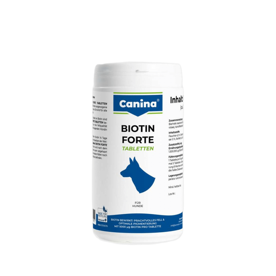 Витамины Canina Biotin Forte Tabletten для собак, интенсивный курс для шерсти, 700 г (210 табл) | Зображення 3