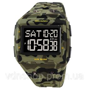 Противоударные военные мужские часы SKMEI 2186CMGN, Часы для туризма Водонепроницаемое UQ-96