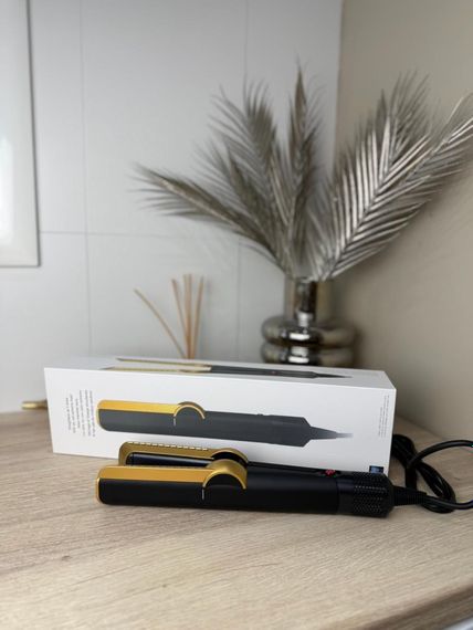 Airstrait HT-01 — випрямляч, Onyx Black/Gold | Зображення 5