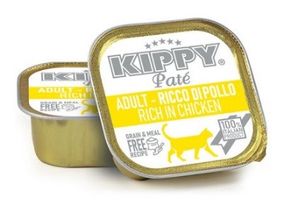Вологий корм для котів з куркою Kippy Pate Adult Cats Chicken, 90 гр