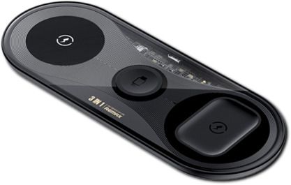 Бездротовий зарядний пристрій 3 в 1 XPRO RP-W61 чорний (MAW-45357_856)