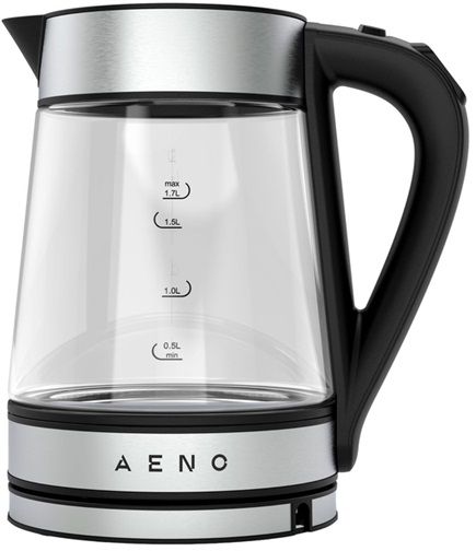 Електрочайник AENO AEK0001S 1.7 л сріблястий | Зображення 1