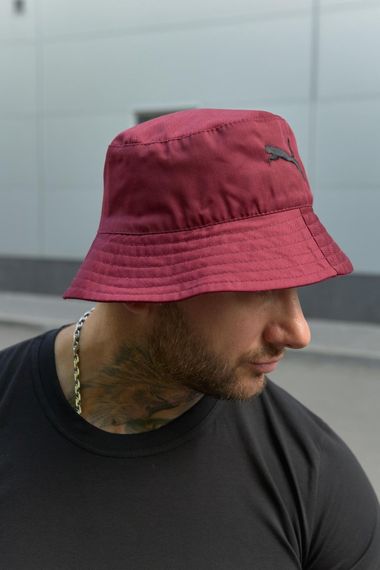 Панама бавовняна базова Puma бордова (1588337200) | Зображення 1