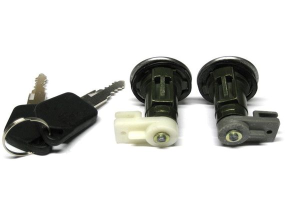 Peugeot 106 (96-03) пара (2 шт) личинки вставки замків на передні двері, Пежо | Зображення 1