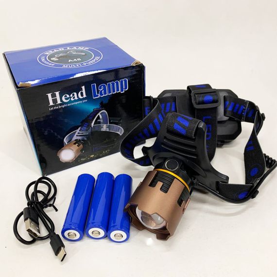 Ліхтар налобний A50-TG, Power Bank 3x18650 | Зображення 3