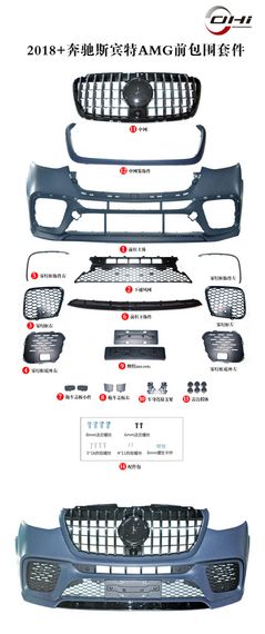 Комплект обвісів (AMG) для Mercedes Sprinter W907/W910 2018- рр | Зображення 3