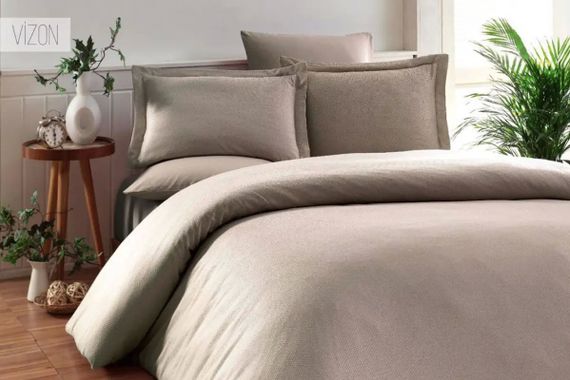 Постельное белье Elita Exclusive Jacquard Bamboo 200 х 220 см Vizon