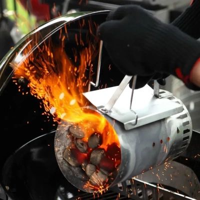 Аксессуар для барбекю Weber жаростійкі перчатки, S/M (6669) | Зображення 4