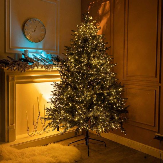 Лита штучна ялинка 1.5 м зелена, новорічна ялинка Буковинська ялинка штучна реалістична Преміум TD-BUKGR15 | Зображення 5