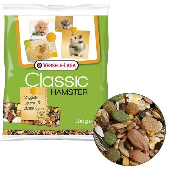 Корм Versele-Laga Classic Hamster для хомяков 500 гр