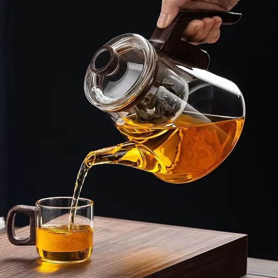 Чайник для заваривания TeaPot D-24C 800ml Transparent | Зображення 5
