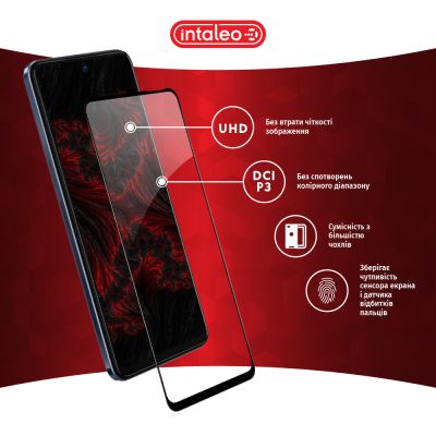 Стекло защитное Intaleo Full Glue Tecno Camon 18 Premier (1283126529207) | Зображення 3