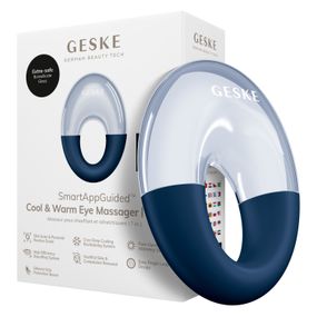 Массажер для глаз GESKE Cool&Warm Eye Massager 7в1 starlight, Синий