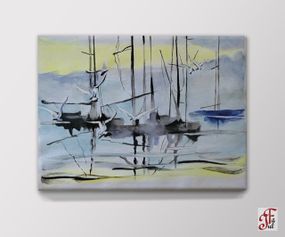 Друкована картина  Туман 40х30 см