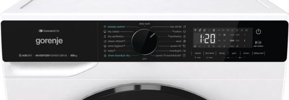 Стирально-сушильная машина Gorenje фронтальная WD2PA964ADW | Зображення 9