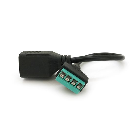 Роз'єм для підключення RJ-45(F) (4 контакти) з клемами під кабель Q100 | Зображення 1