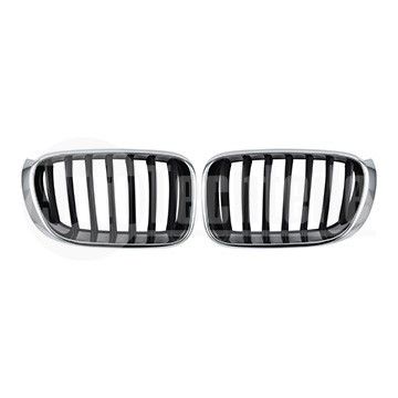 Решетка радиатора BMW X3 F25 / X4 F26 14-18 (хром/чёрн.), AutoTechteile, 708 5167, 706 5136