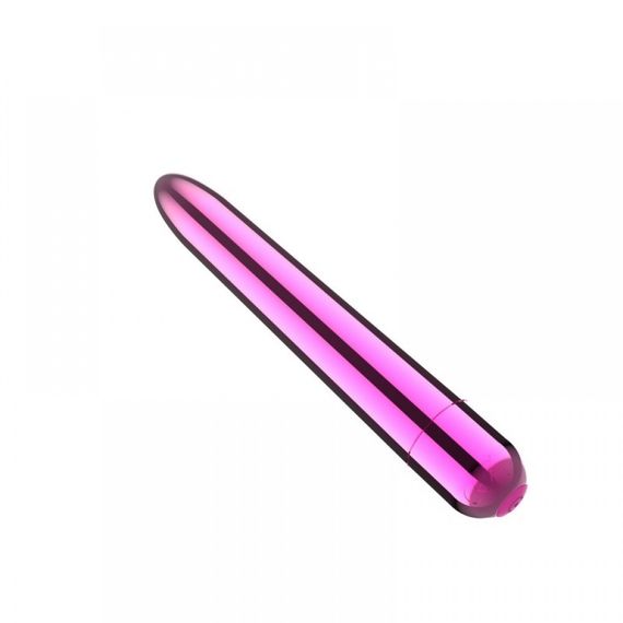 Вибропуля Ultra Power Bullet USB Glossy Pink 10 режимов вибрации Sex Aura | Зображення 1