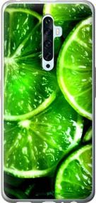 Чохол на Oppo Reno 2Z Зелені часточки лимона "852u-1867-2448"