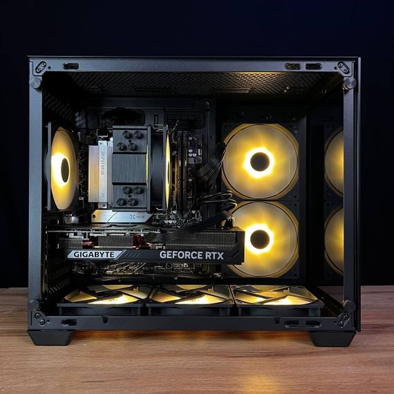 Збірка на замовлення: ігровий ПК AeroCool Dryft Mini Tower / AMD Ryzen 5 7500F (6 (12) ядер по 3,7 - 5,0 ГГц) / 32 ГБ DDR5 / 1000 ГБ SSD M.2 / nVidia GeForce RTX 5070, 12 ГБ GDDR7, 192-bit / 750 Вт | Зображення 8
