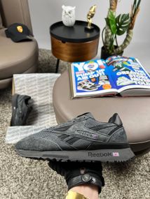 Мужские кроссовки замша  bok Classic LX2200 Dark Grey Black весна / літо / осінь A3651 46