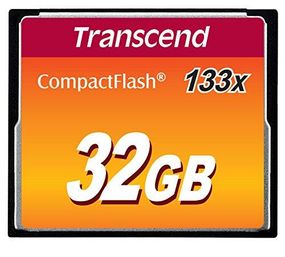 Карта памяти Transcend 32GB CF 133X (TS32GCF133)