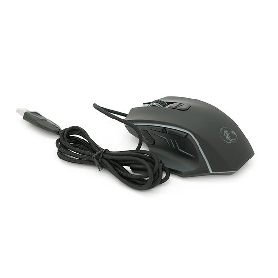 Миша провідна iMICE X4, 8 кнопок, 1200/2400/4800/7200 DPI, Led Lighting, 1,3м, Win7/8/10 Mac OS, Black, COLOR BOX, Q40 | Зображення 2