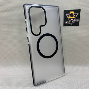 Чохол Samsung Galaxy S24 Ultra Wlons Hybrid MagSafe Матовий Протиударний Сірий