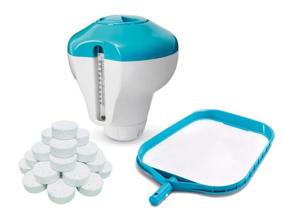 Басейн каркасний прямокутний 21 в 1 INTEX 26792, 488 x 244 x 107 см + бульбашкова машина (DM-26792-M) | Зображення 3