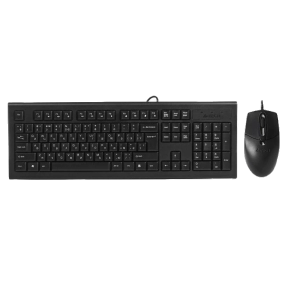 A4Tech KR-8572S Black Комплект клавіатура+мишка - Пульти управління