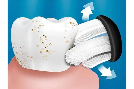 Електрична зубна щітка Sonic Toothbrush X-3 White + 4 насадки | Зображення 1