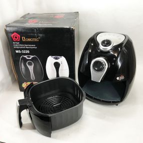 Безмасляная домашняя фритюрница Domotec MS-3220 1300 Вт 4, 5 л, Безмаслянная фритюрница для кухни QS-37