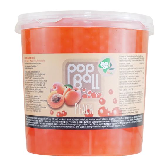 Bubble tea Перлини Персик 3.2 кг TM BoBoQ
