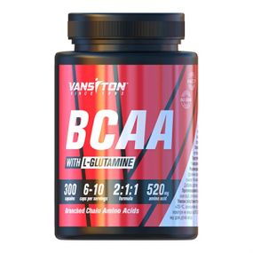 Амінокислота BCAA для спорту Vansiton BCAA 300 Caps